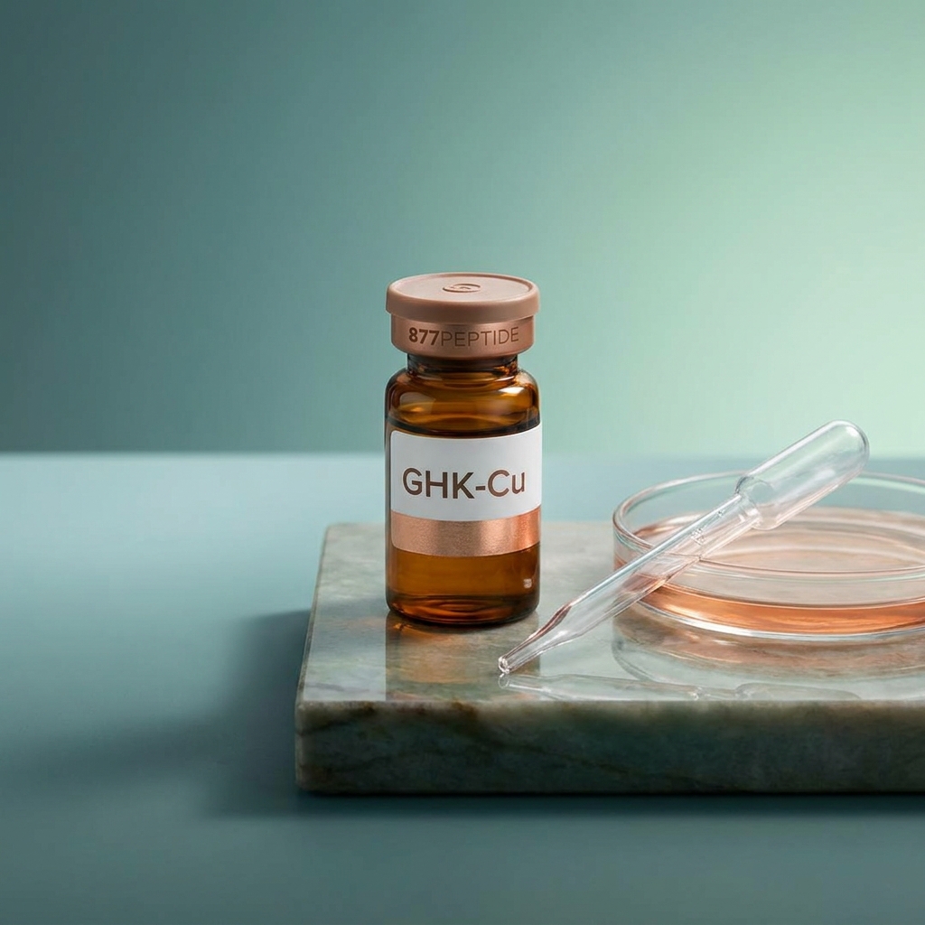 GHK-Cu peptide product concept