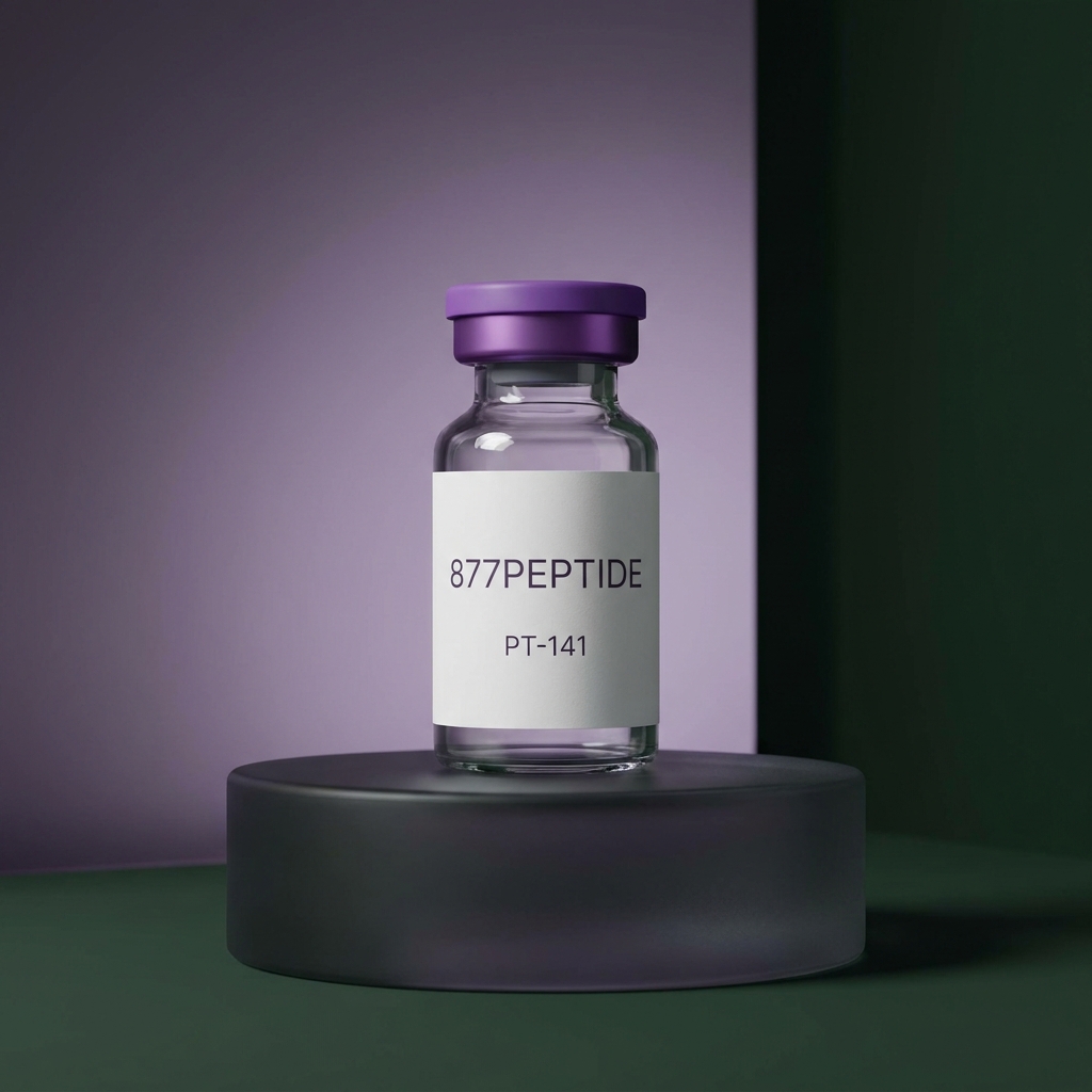 PT-141 peptide product concept